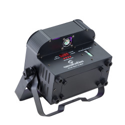 Battery powered 5x18W RGBWA+UV 6in1 LED PAR with wireless DMX Soundsation PAR-18W-5-BW