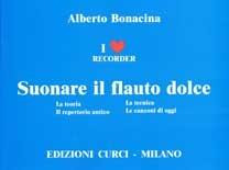 Edizioni Curci Metodo Suonare IL Flauto Dolce A. Bonacina
