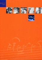 Edizioni Curci Quaderno Da Musica Arancio-Blu 12 Pentagrammi