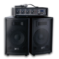 200W PA System with integrated Mp3 player Soundsation PA-120MKII
